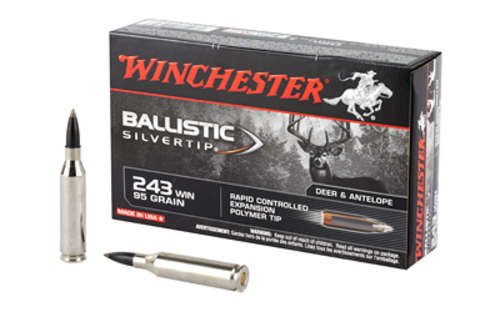 Ammunition Winchester Ammunition Ballistic Silvertip 243Win WIN BLSTC TIP 243WIN 95GR 20/200